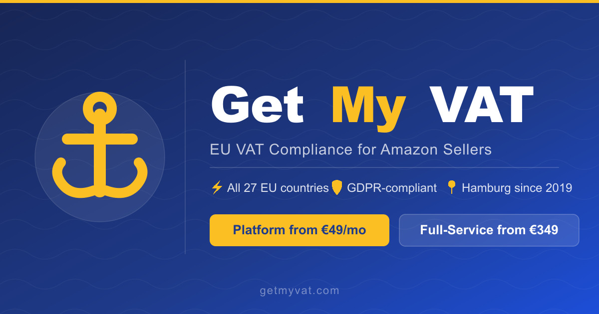 GetMyVAT – EU VAT Compliance for Amazon Sellers